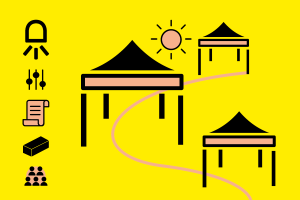 organiser une manifestation culturelle en extérieur